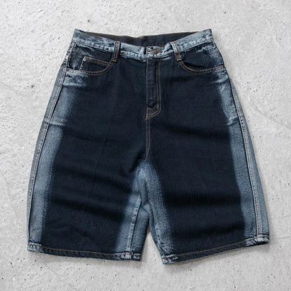 Sean John Two-Tone Baggy Denim Shorts - 2000s (31)