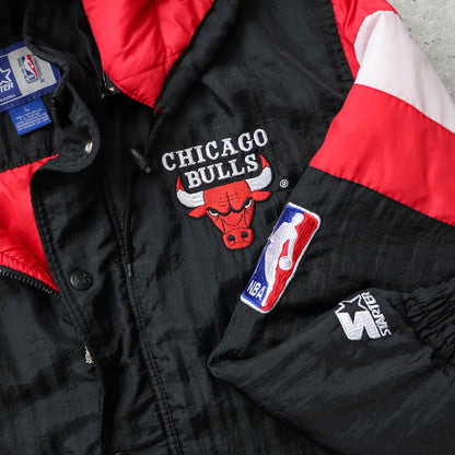 Chicago Bulls NBA Starter Puffer Jacket - 90s (L)