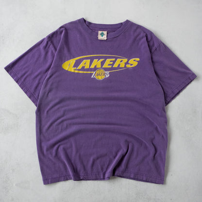 Vintage 90s Los Angeles Lakers NBA Tee - XL