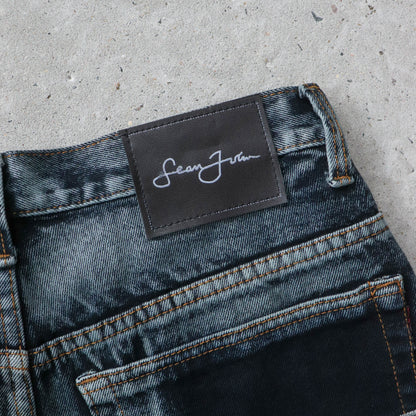 Sean John Two-Tone Baggy Denim Shorts - 2000s (31)