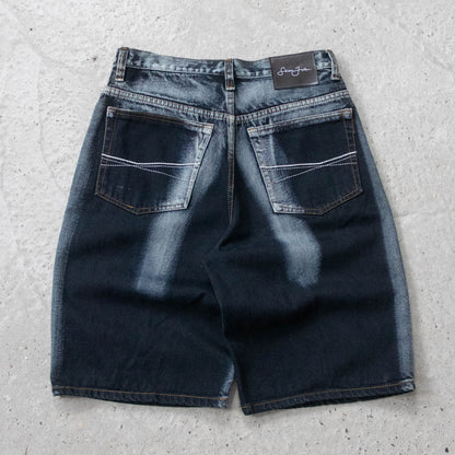 Sean John Two-Tone Baggy Denim Shorts - 2000s (31)