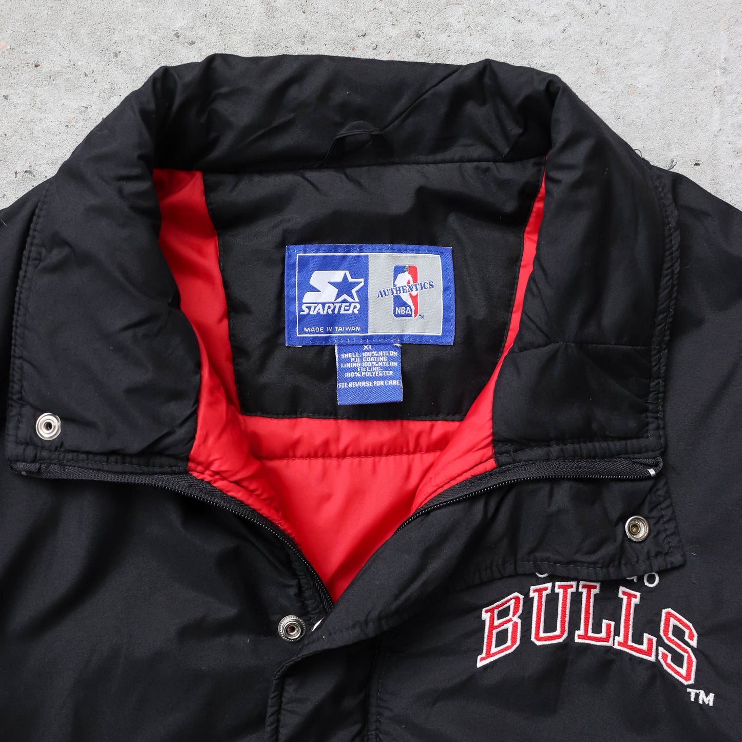Chicago Bulls NBA Starter Puffer Jacket - 90s (XL)