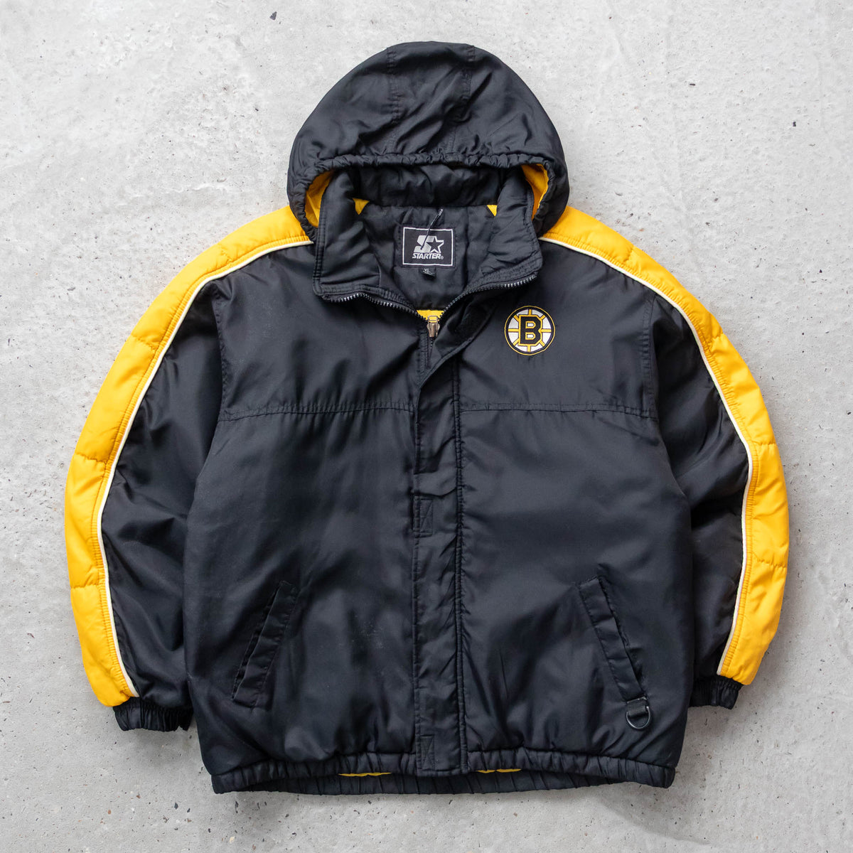 Boston Bruins NHL Starter Puffer Jacket - 90s (L)