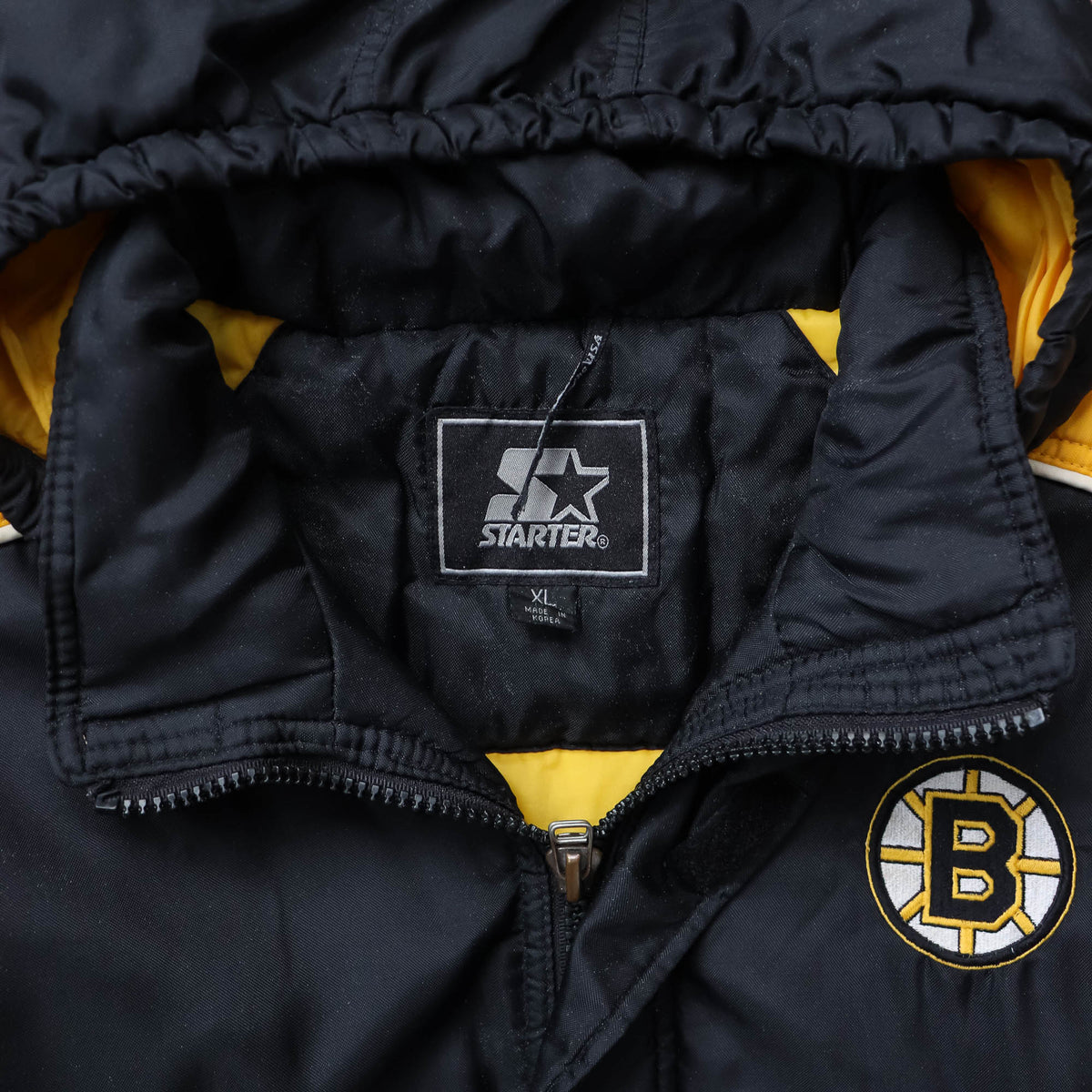 Boston Bruins NHL Starter Puffer Jacket - 90s (L)
