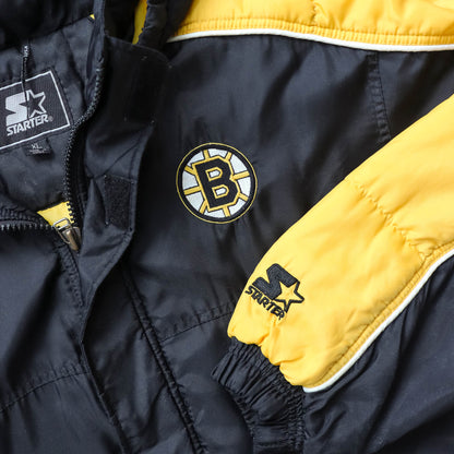 Boston Bruins NHL Starter Puffer Jacket - 90s (L)