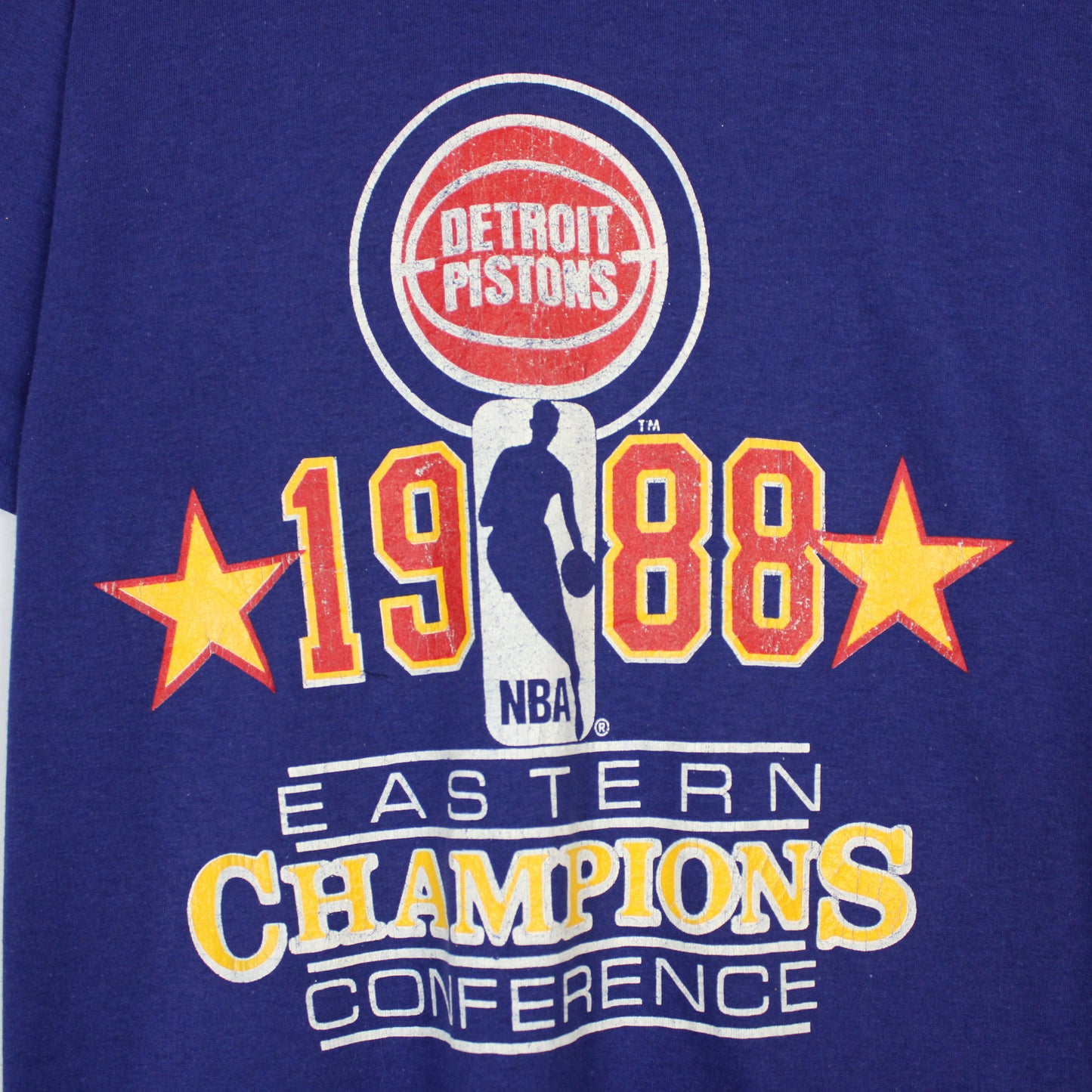 Vintage 1988 Detroit Pistons NBA Tee - L