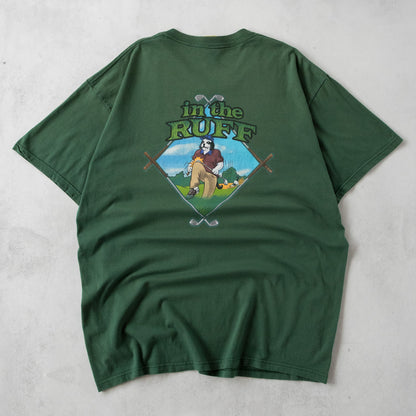 Vintage 90s Big Dogs 'In The Ruff' Tee - XL
