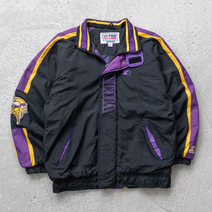Minnesota Vikings NFL Starter Puffer Jacket - 90s (S)