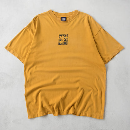 Vintage 90s Stussy Dragon Tee - M