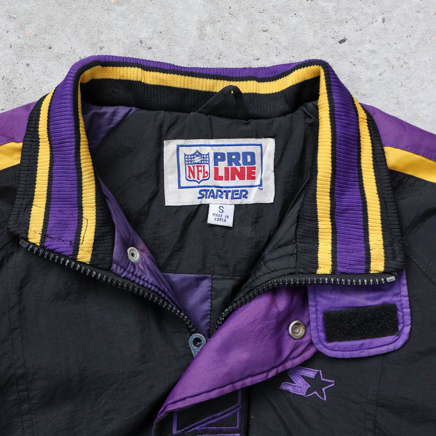 Minnesota Vikings NFL Starter Puffer Jacket - 90s (S)