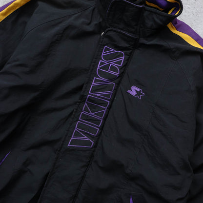 Minnesota Vikings NFL Starter Puffer Jacket - 90s (S)