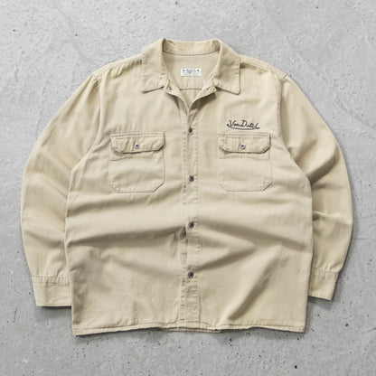 Von Dutch Chain Stitch Work Shirt - 2000s (L)