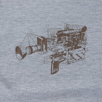 Vintage 90s Stussy Camera Tee - L
