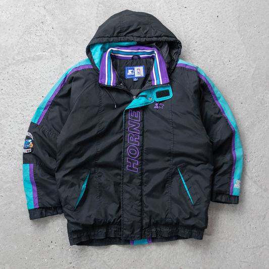 Charlotte Hornets NBA Starter Puffer Jacket - 90s (M)