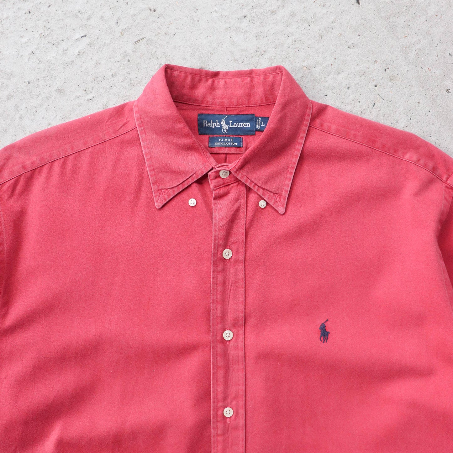 Polo Ralph Lauren Button Up Shirt - 90s (L) - AL Vintage