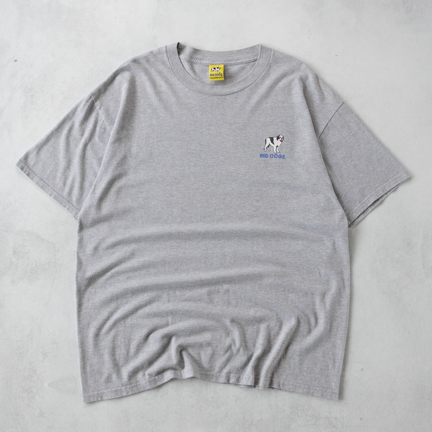 Vintage 90s Big Dogs 'Stay Off The Court' Tee - XL