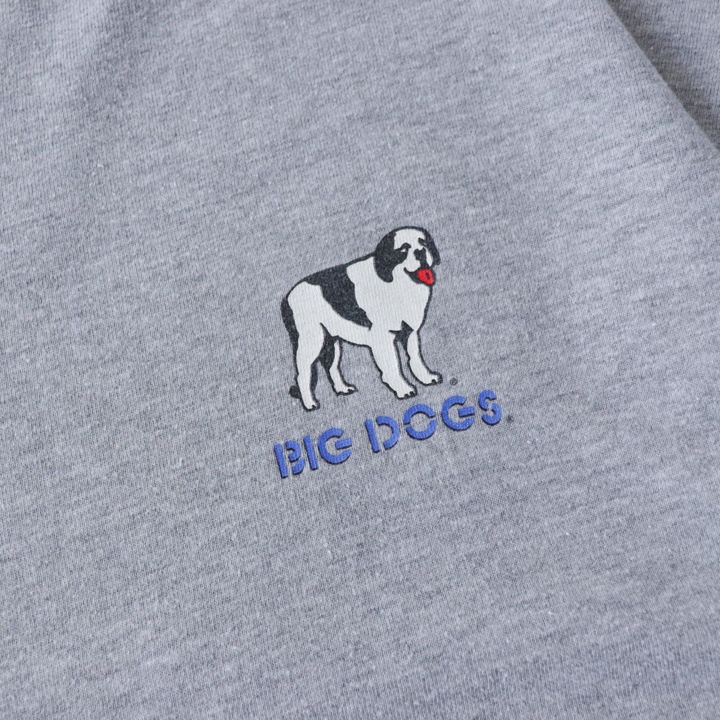Vintage 90s Big Dogs 'Stay Off The Court' Tee - XL