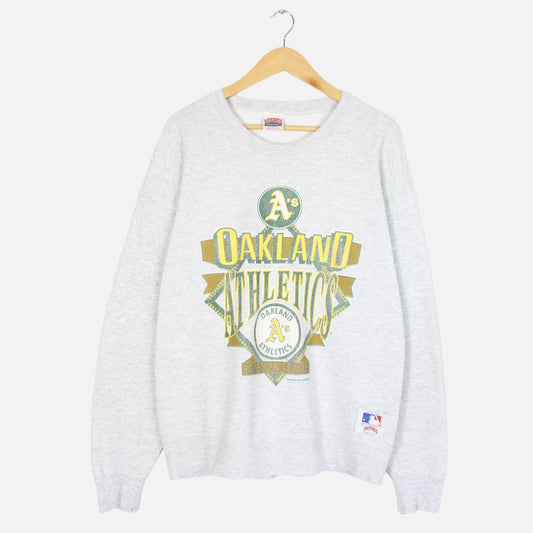 Vintage 1989 Oakland A's MLB Sweatshirt - L