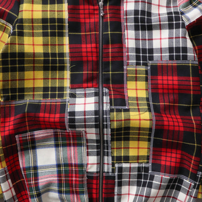 Palm Angels Patchwork Flannel Shirt - (46/L)