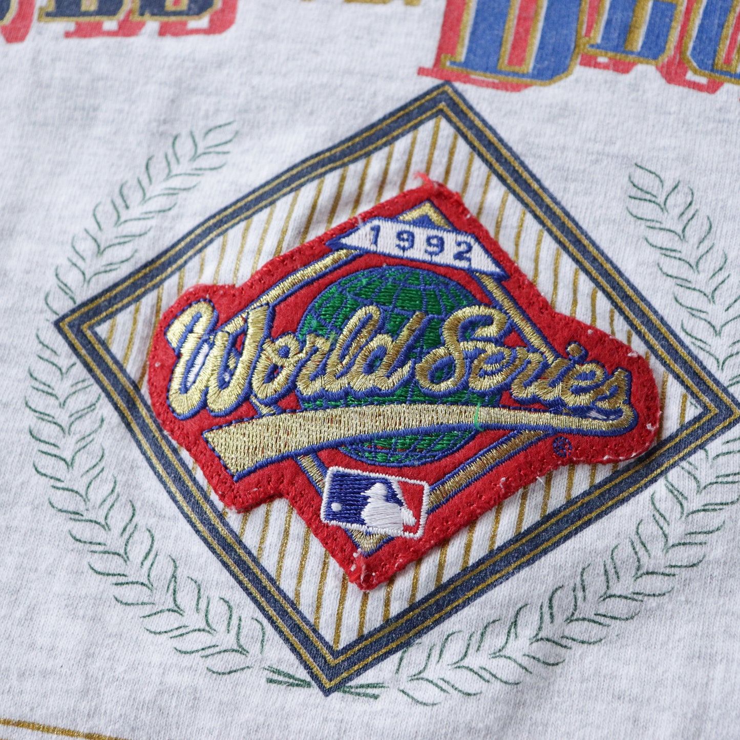 Vintage 1992 Braves vs Blue Jays MLB World Series Tee - L