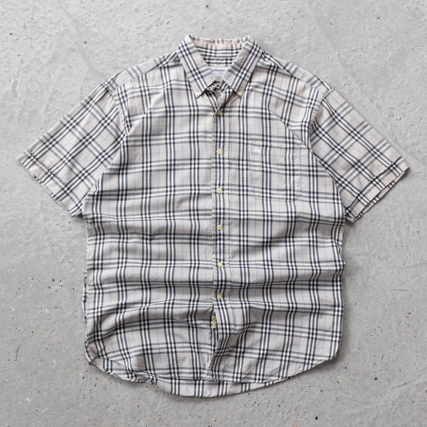 Burberry Nova Check Button Up Shirt - 90s (L)