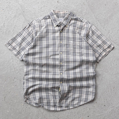 Burberry Nova Check Button Up Shirt - 90s (L)