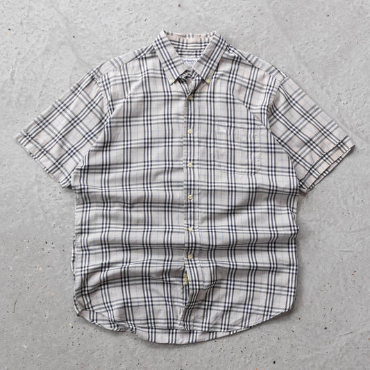 Burberry Nova Check Button Up Shirt - 90s (L)