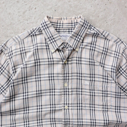 Burberry Nova Check Button Up Shirt - 90s (L)