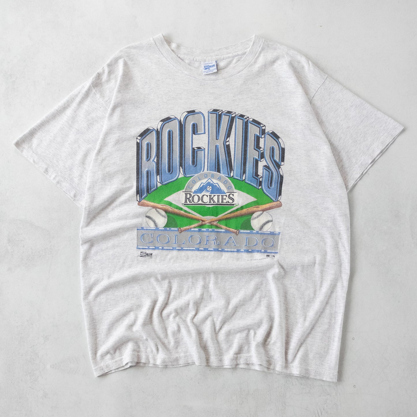 Vintage 1991 Colorado Rockies Salem MLB Tee - XL