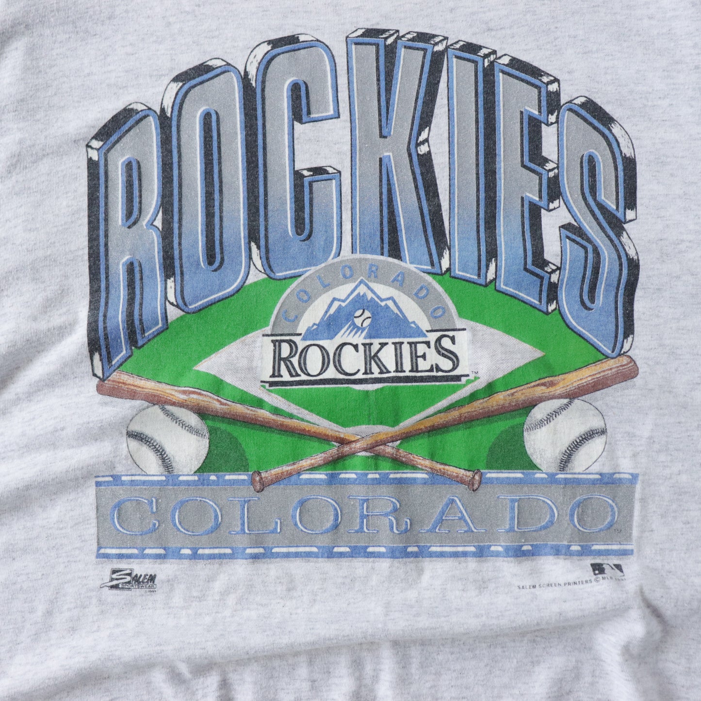 Vintage 1991 Colorado Rockies Salem MLB Tee - XL