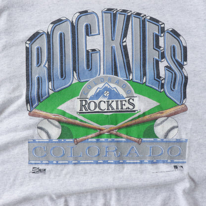 Vintage 1991 Colorado Rockies Salem MLB Tee - XL