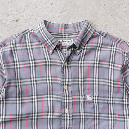 Burberry Nova Check Button Up Shirt - 90s (M)
