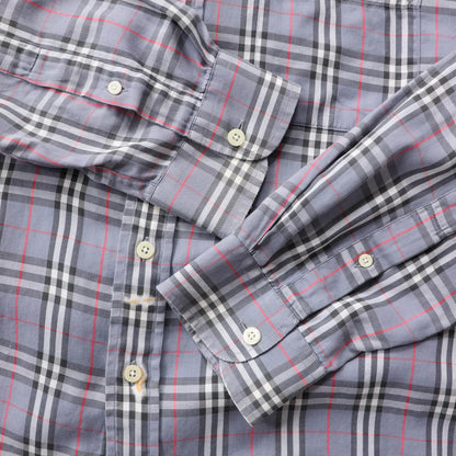 Burberry Nova Check Button Up Shirt - 90s (M)