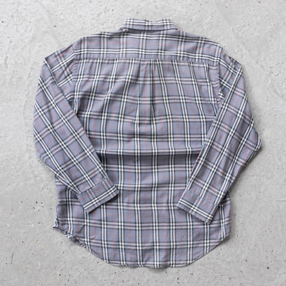 Burberry Nova Check Button Up Shirt - 90s (M)