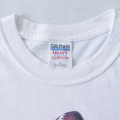 Vintage 90s Budweiser Bud Light Football Tee - XL