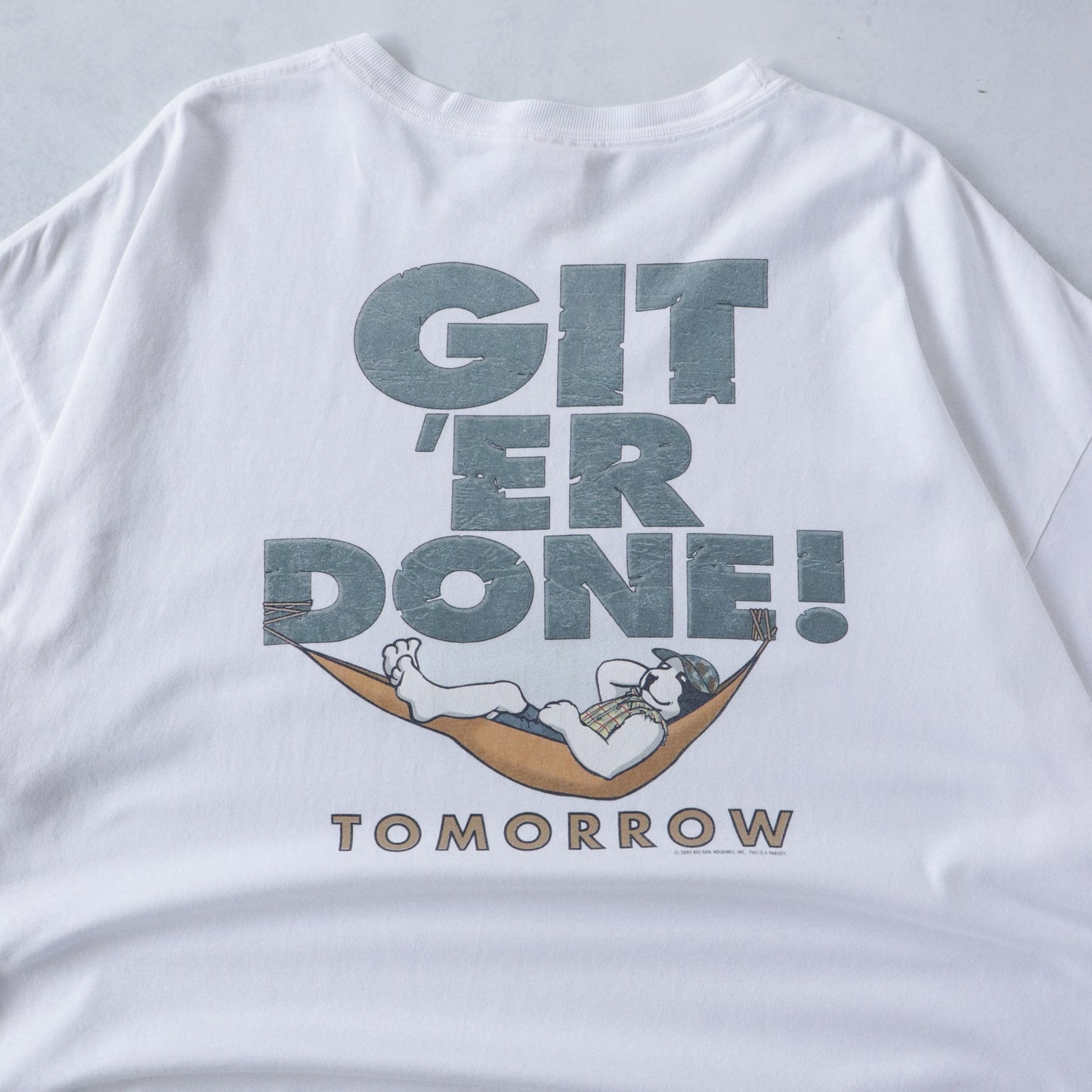 Vintage 90s Big Dogs Nike Parody Tee - XXL