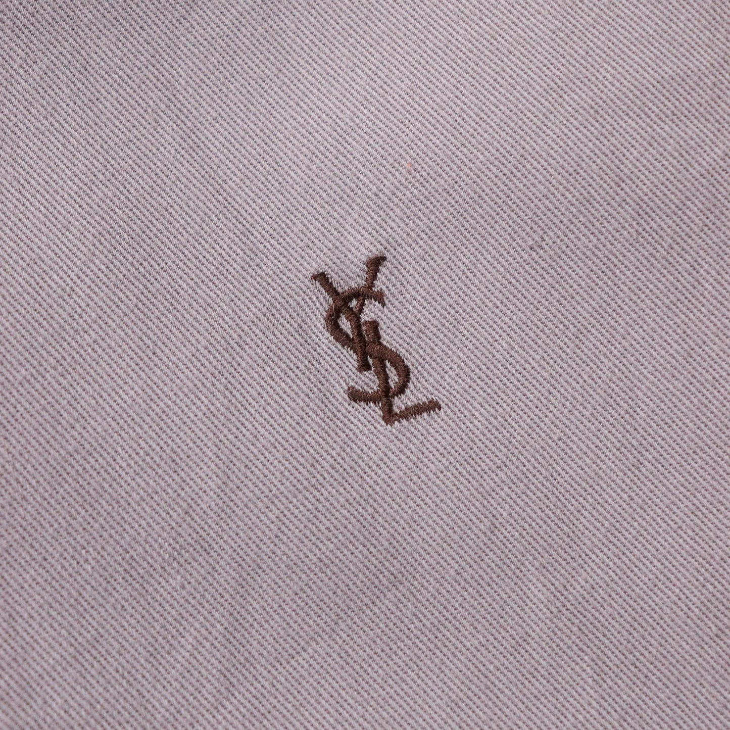 Yves Saint Laurent Embroidered Button Up Shirt - 90s (M)