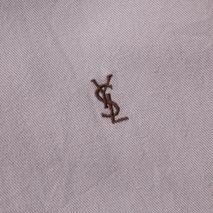 Yves Saint Laurent Embroidered Button Up Shirt - 90s (M)