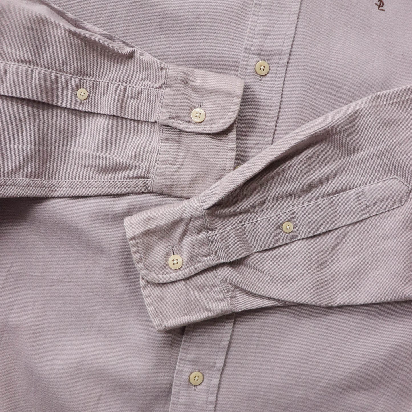 Yves Saint Laurent Embroidered Button Up Shirt - 90s (M)