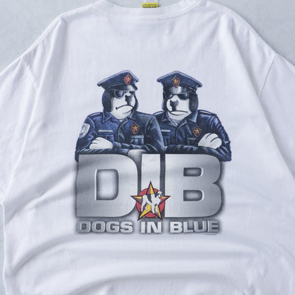 Vintage 2001 Big Dogs 'Dogs in Blue' Tee - L