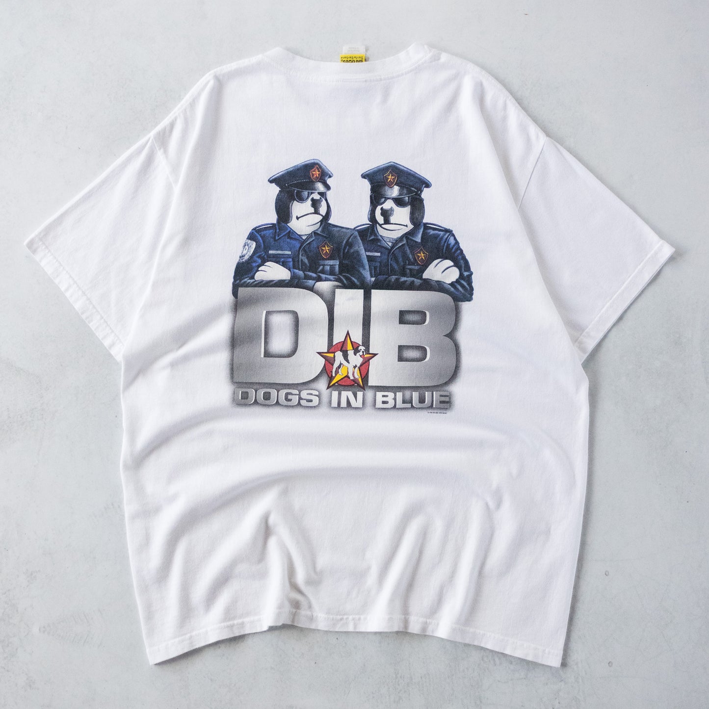 Vintage 2001 Big Dogs 'Dogs in Blue' Tee - L