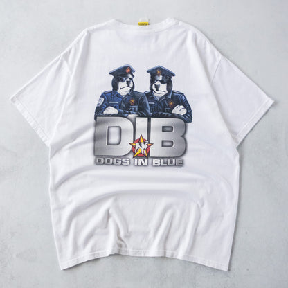 Vintage 2001 Big Dogs 'Dogs in Blue' Tee - L
