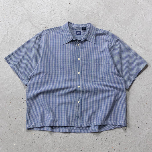 GAP Cropped Button Up Shirt - 90s (XL)