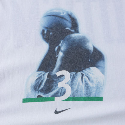 Vintage 90s Nike Basketball 3 Pointer Tee - XXL