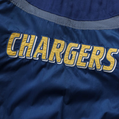 San Diego Chargers NFL Logo Athletic Puffer Jacket - 90s (XL)