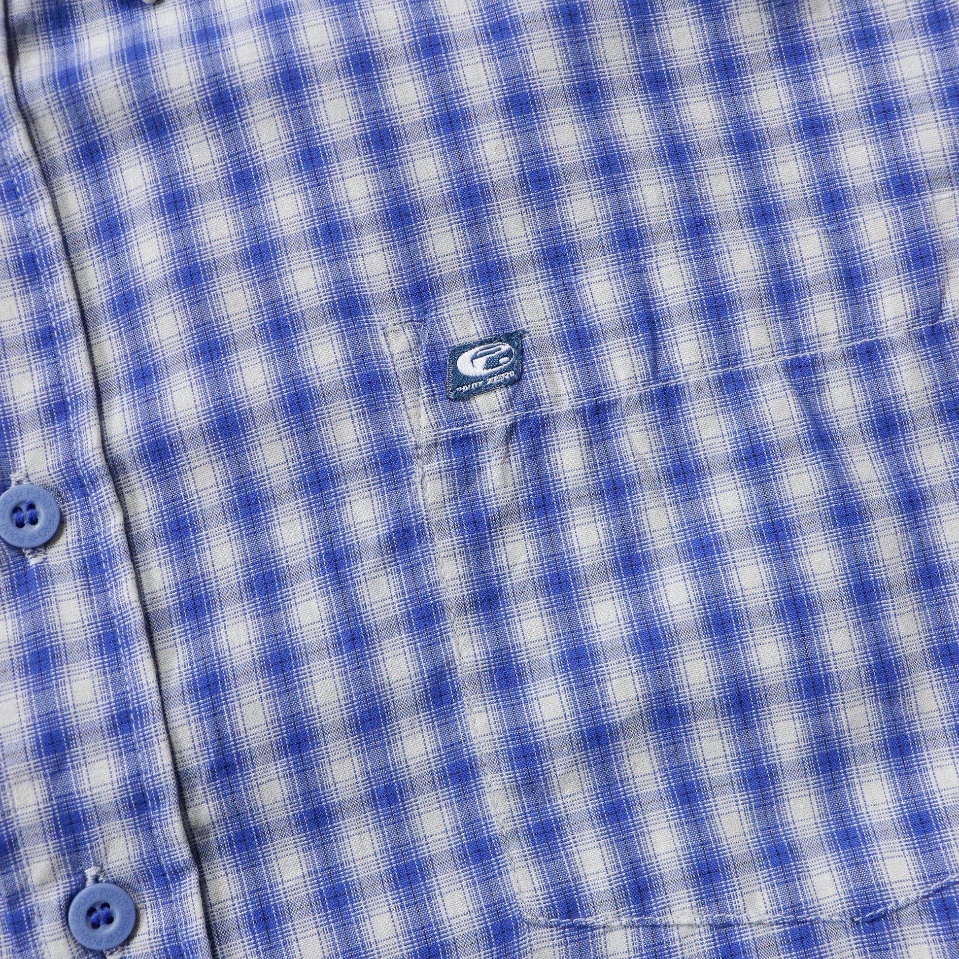 Point Zero Cropped Button Up Shirt - 2000s (XL) - AL Vintage