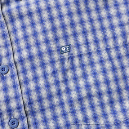 Point Zero Cropped Button Up Shirt - 2000s (XL) - AL Vintage