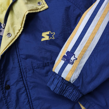 Michigan Wolverines NCAA Starter Puffer Jacket - 90s (L)