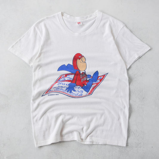 Vintage 70s Budweiser Bud Man Tee - M