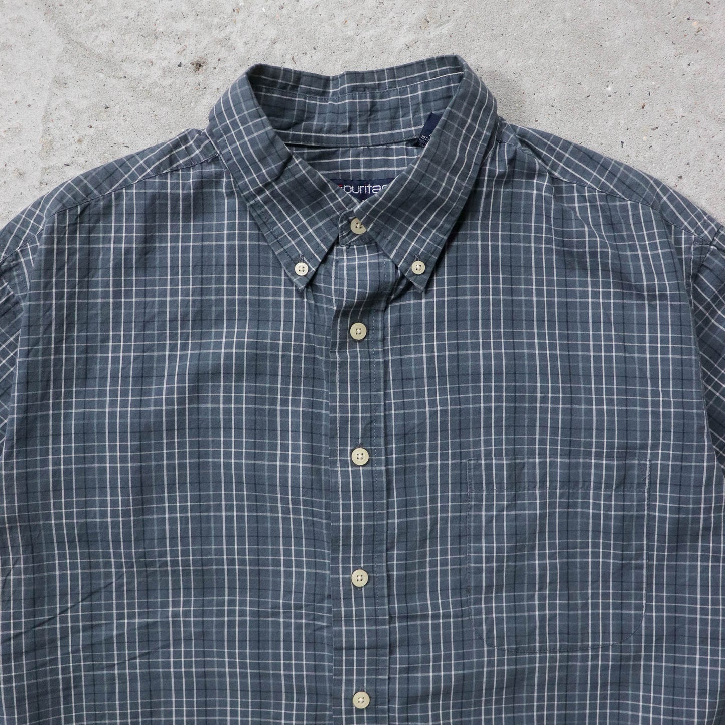 Puritan Cropped Button Up Shirt - 2000s (XL) - AL Vintage
